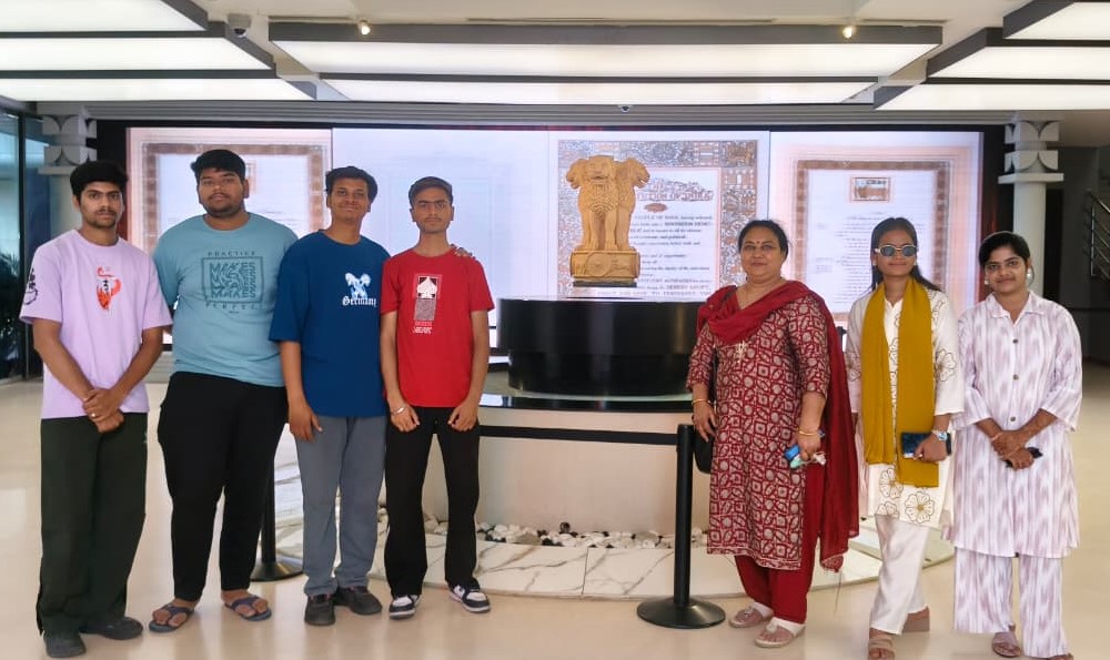 HCET Students at GIAN training program at IIITDM, Jabalpur